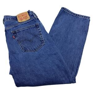 Levi’s 550 Mens 36x30 Medium Wash Relaxed Fit Denim Jeans